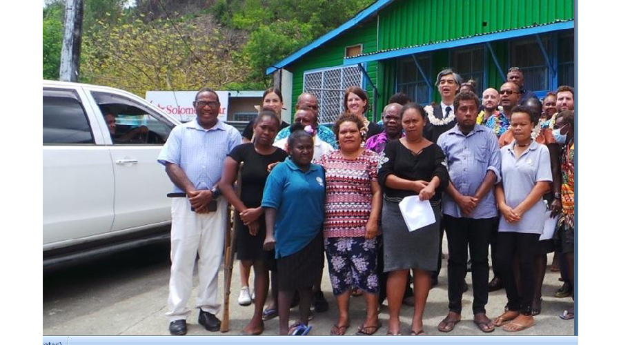 SUPPORT FOR THE DISABLED AND THOSE SUFFERING FROM GENDER BASED VIOLENCE IN THE SOLOMON ISLANDS