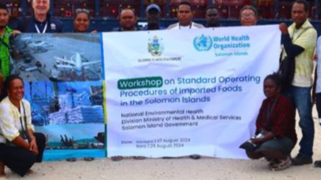 Solomon Islands tackles imported food risks